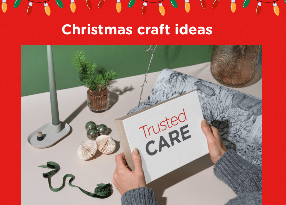 Crafting Connection: Inclusive Christmas activities for support workers and clients